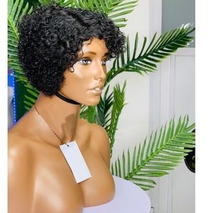 Short curly wig